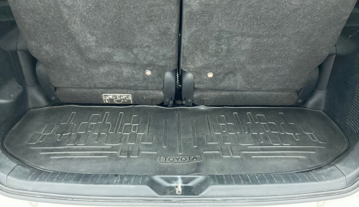 2016 Toyota Innova Crysta 2.4 ZX 7 STR, Diesel, Manual, 1,54,960 km, Boot Inside