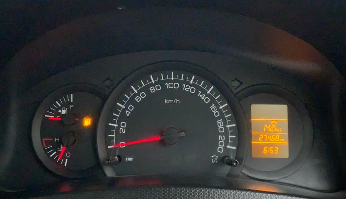 2017 Maruti Swift LXI (O), Petrol, Manual, 27,468 km, Odometer Image