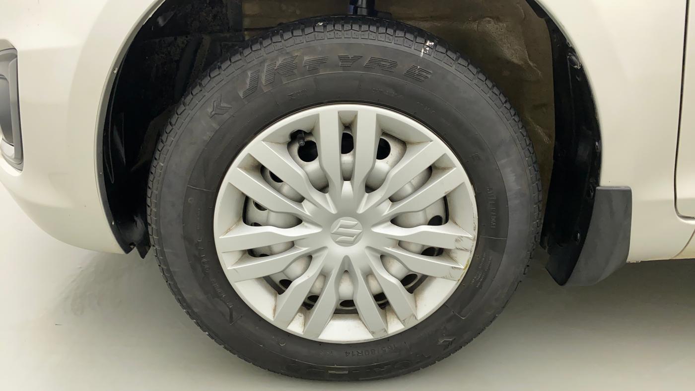 2017 Maruti Swift LXI (O), Petrol, Manual, 27,468 km, Left Front Wheel