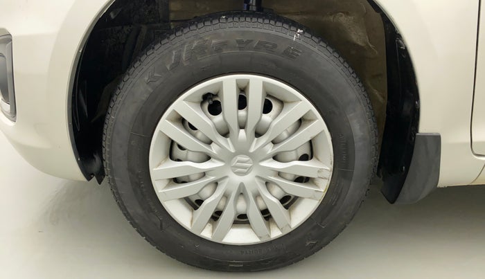 2017 Maruti Swift LXI (O), Petrol, Manual, 27,468 km, Left Front Wheel