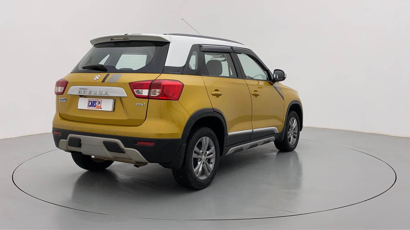 2016 Maruti Vitara Brezza ZDI PLUS DUAL TONE, Diesel, Manual, 93,509 km, Right Back Diagonal