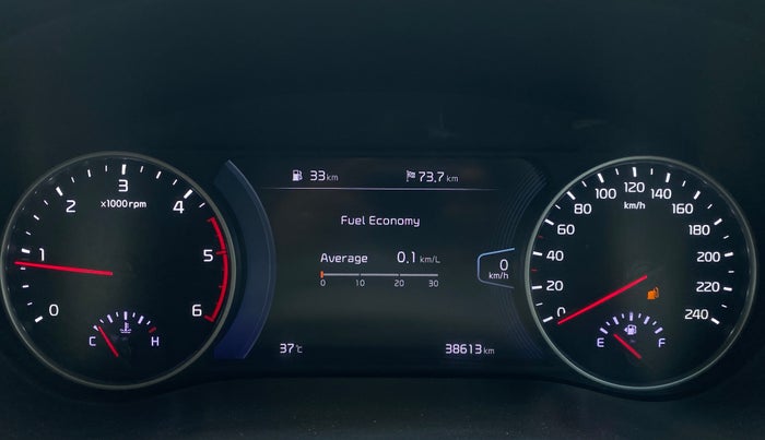 2020 KIA SELTOS HTX PLUS 1.5 DIESEL, Diesel, Manual, 38,613 km, Odometer Image