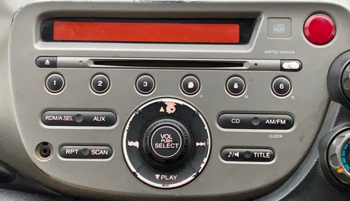 2012 Honda Jazz 1.2L I-VTEC SELECT, Petrol, Manual, 97,945 km, Infotainment System