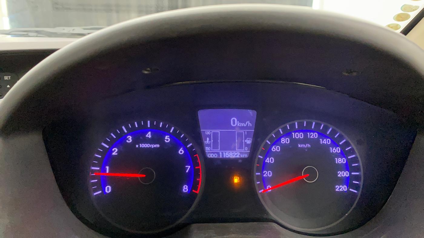 2014 Hyundai Elite i20 ASTA 1.2, Petrol, Manual, 1,17,603 km, Odometer Image