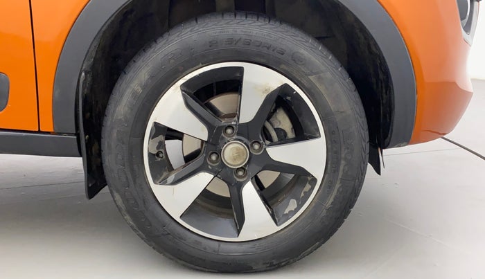 2018 Tata NEXON XZA PLUS PETROL DUAL TONE, Petrol, Automatic, 87,851 km, Right Front Wheel
