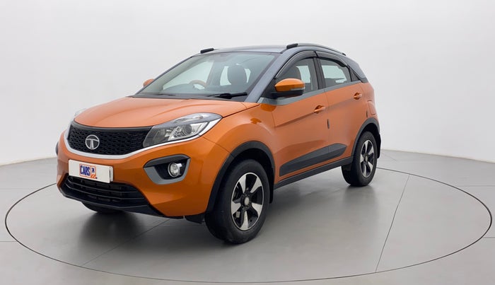 2018 Tata NEXON XZA PLUS PETROL DUAL TONE, Petrol, Automatic, 87,851 km, Left Front Diagonal