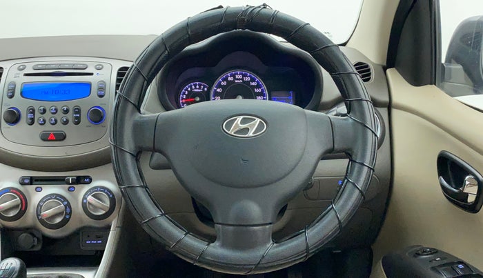 2012 Hyundai i10 SPORTZ 1.2, Petrol, Manual, 39,806 km, Steering Wheel Close Up