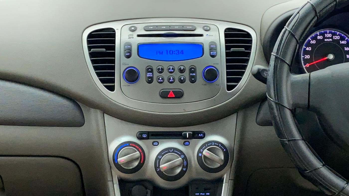 2012 Hyundai i10 SPORTZ 1.2, Petrol, Manual, 39,806 km, Air Conditioner