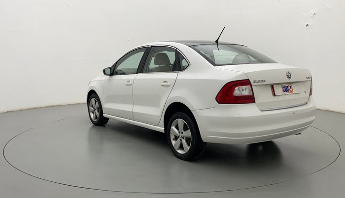 2015 Skoda Rapid 1.5 TDI AT STYLE PLUS, Diesel, Automatic, 93,703 km, Left Back Diagonal