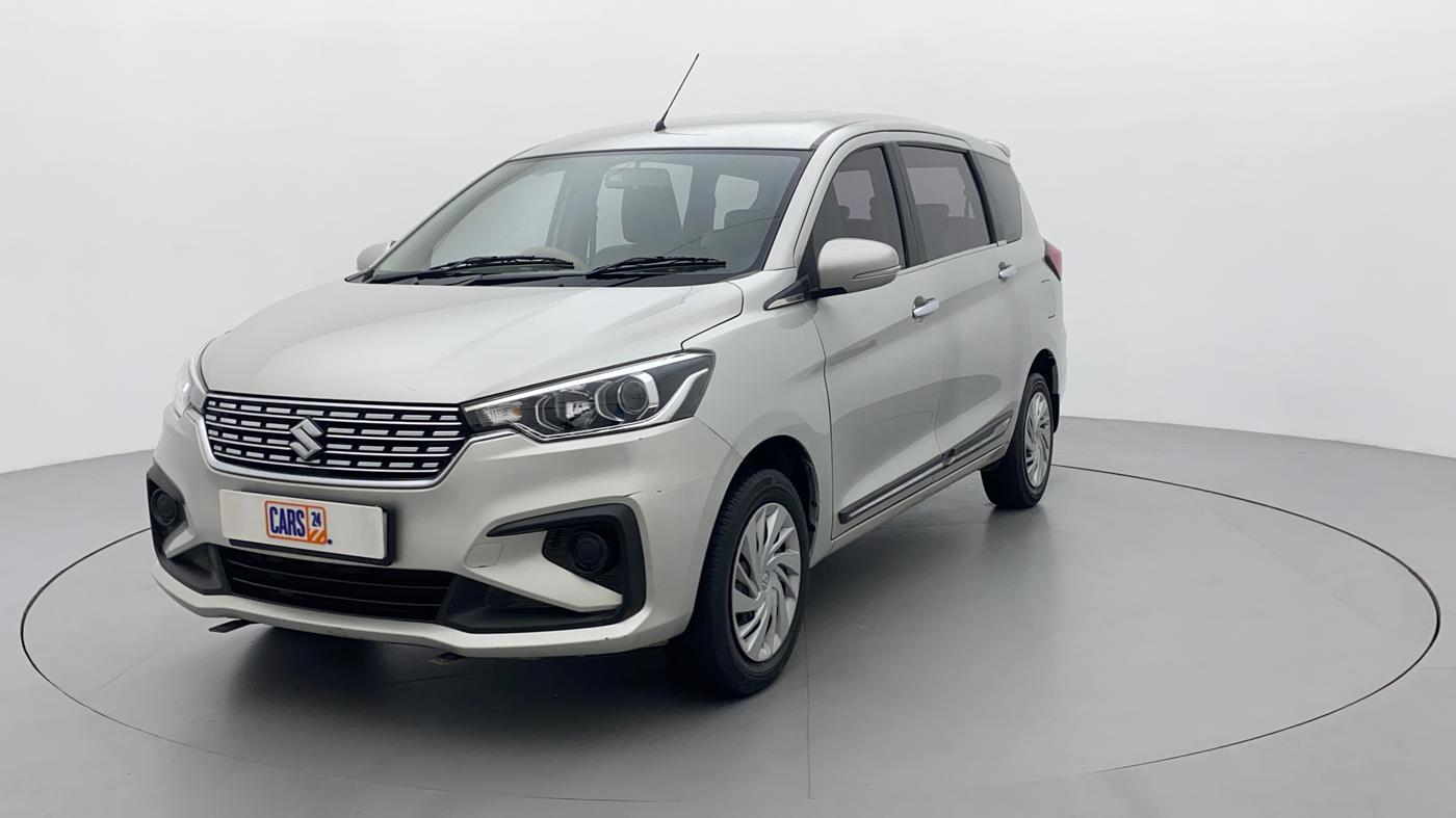 2020 Maruti Ertiga VXI SHVS, Petrol, Manual, 50,244 km, Left Front Diagonal