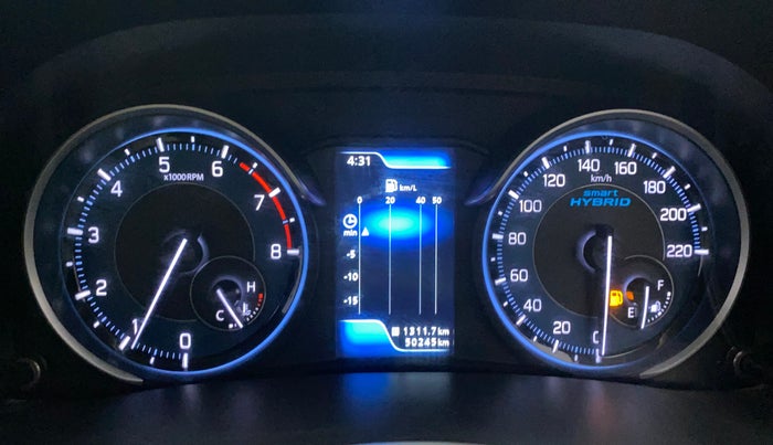 2020 Maruti Ertiga VXI SHVS, Petrol, Manual, 50,244 km, Odometer Image