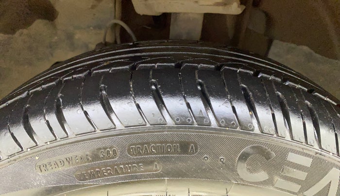 2017 Tata Tiago XZA PETROL, Petrol, Automatic, 37,379 km, Left Front Tyre Tread