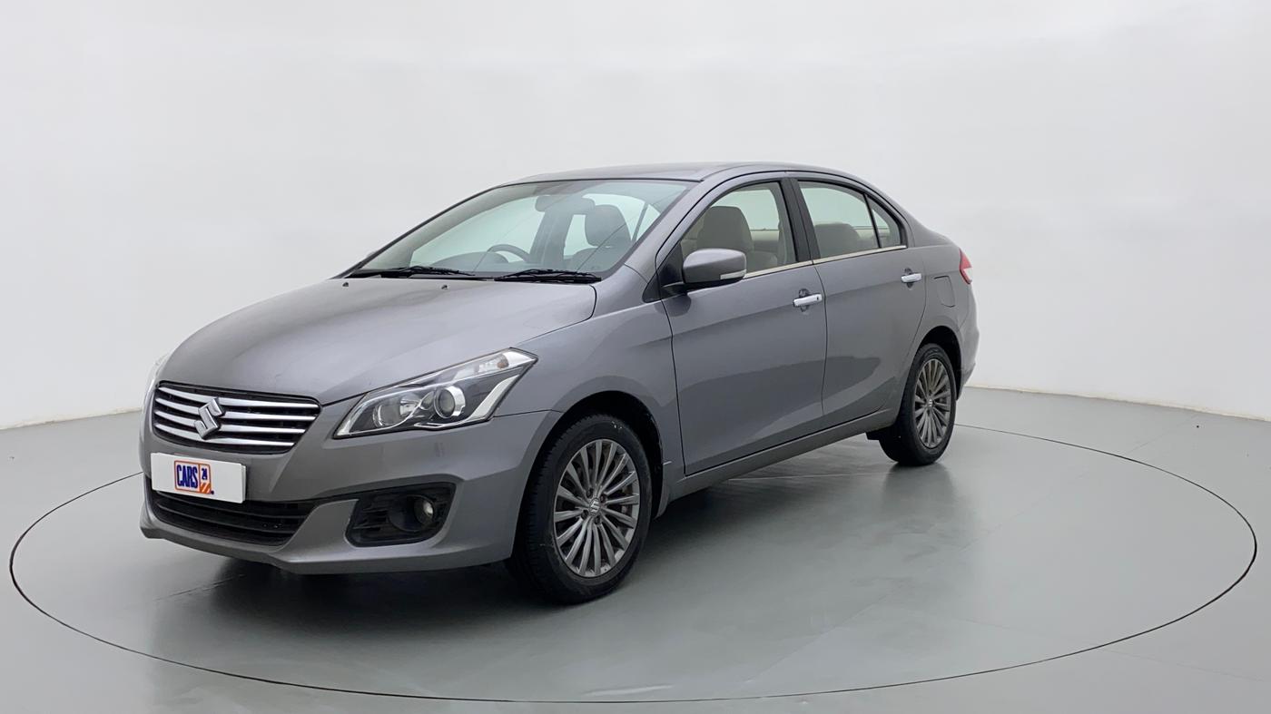 2015 Maruti Ciaz ZXI PLUS, Petrol, Manual, 89,926 km, Left Front Diagonal