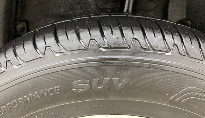 2018 Renault Duster 85 PS RXS MT DIESEL, Diesel, Manual, 1,09,227 km, Left Rear Tyre Tread