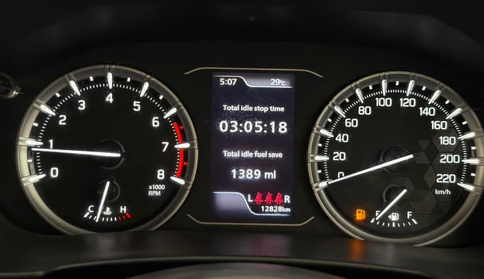 2025 Maruti Grand Vitara DELTA SMART HYBRID, Petrol, Manual, 12,828 km, Odometer Image