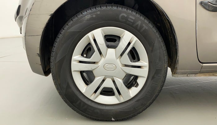 2018 Datsun Redi Go S 1.0 AMT, Petrol, Automatic, 37,399 km, Left Front Wheel