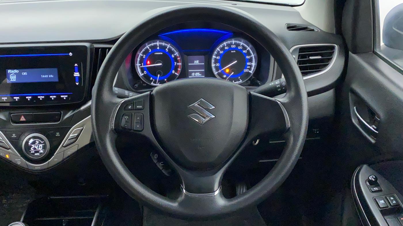 2019 Maruti Baleno DELTA PETROL 1.2, Petrol, Manual, 13,105 km, Steering Wheel Close Up