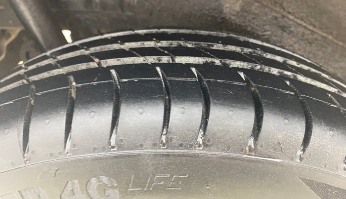 2016 Maruti Wagon R 1.0 VXI, Petrol, Manual, 23,023 km, Right Rear Tyre Tread