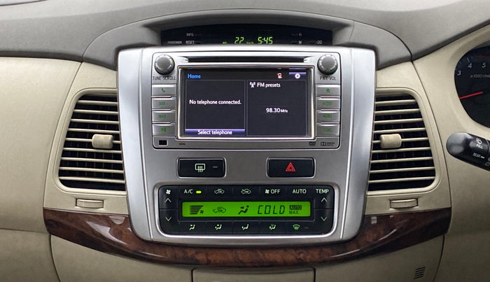 2014 Toyota Innova 2.5 VX 7 STR BS IV, Diesel, Manual, 73,493 km, Air Conditioner