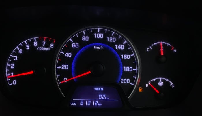 2016 Hyundai Grand i10 SPORTZ 1.2 KAPPA VTVT, Petrol, Manual, 81,209 km, Odometer Image