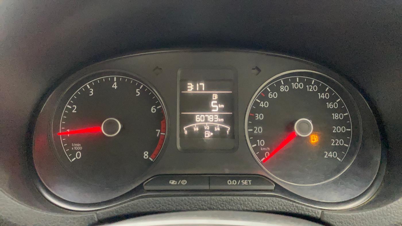 2018 Volkswagen Ameo HIGHLINE PLUS 1.0L 16 ALLOY, Petrol, Manual, 60,975 km, Odometer Image