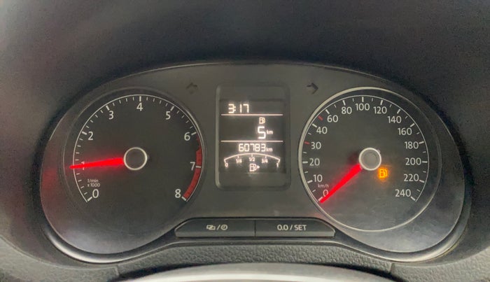 2018 Volkswagen Ameo HIGHLINE PLUS 1.0L 16 ALLOY, Petrol, Manual, 60,741 km, Odometer Image