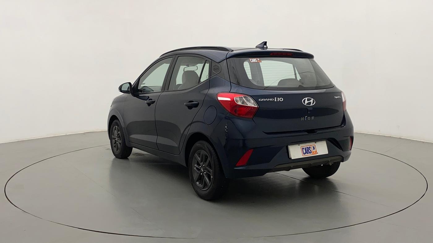 2019 Hyundai GRAND I10 NIOS SPORTZ AMT 1.2 KAPPA VTVT, Petrol, Automatic, 32,127 km, Left Back Diagonal