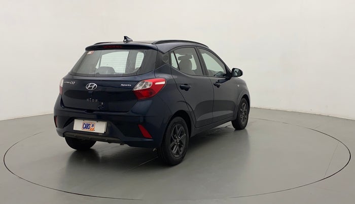2019 Hyundai GRAND I10 NIOS SPORTZ AMT 1.2 KAPPA VTVT, Petrol, Automatic, 32,127 km, Right Back Diagonal
