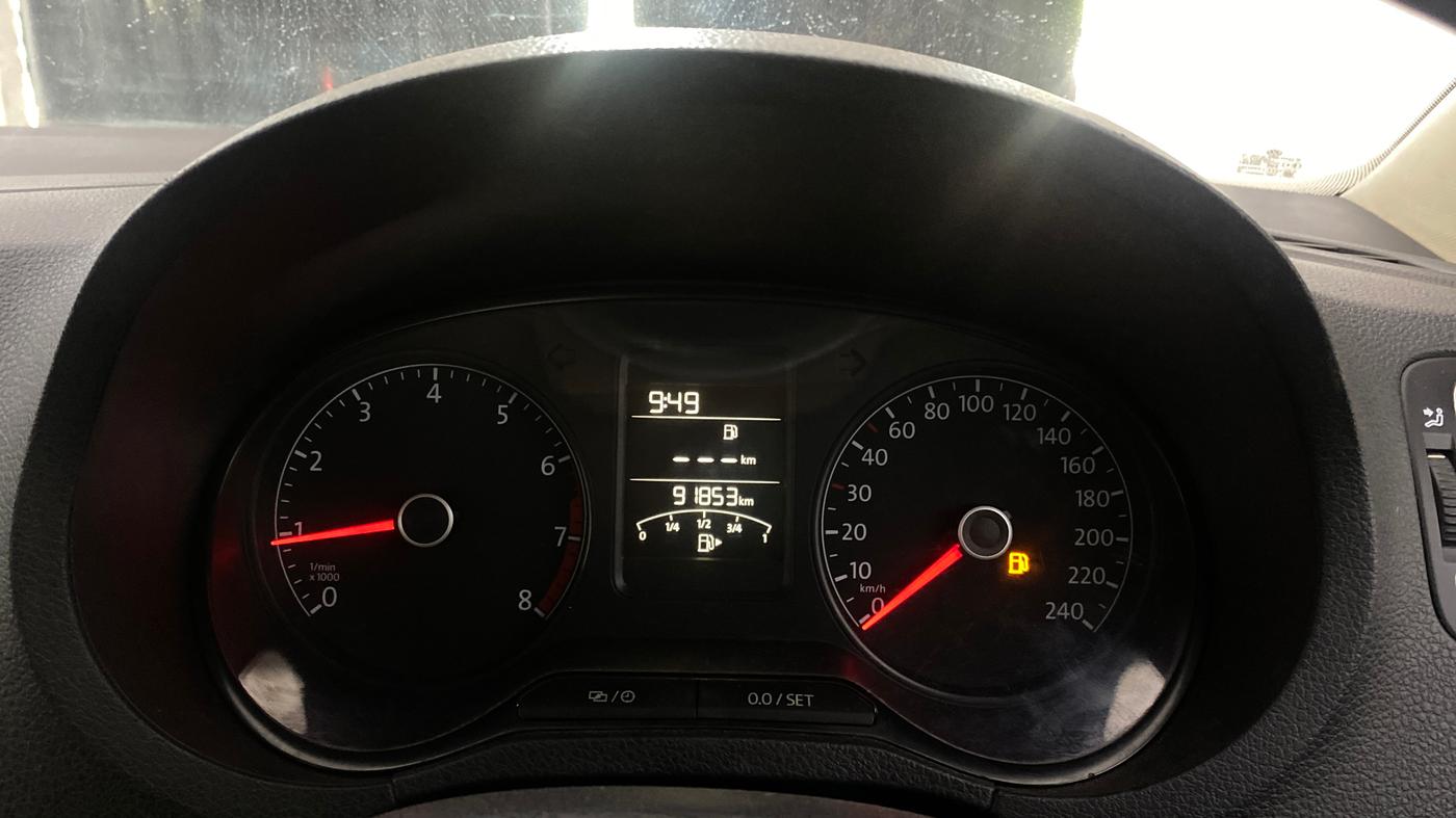 2016 Volkswagen Ameo HIGHLINE1.2L, CNG, Manual, 91,873 km, Odometer Image