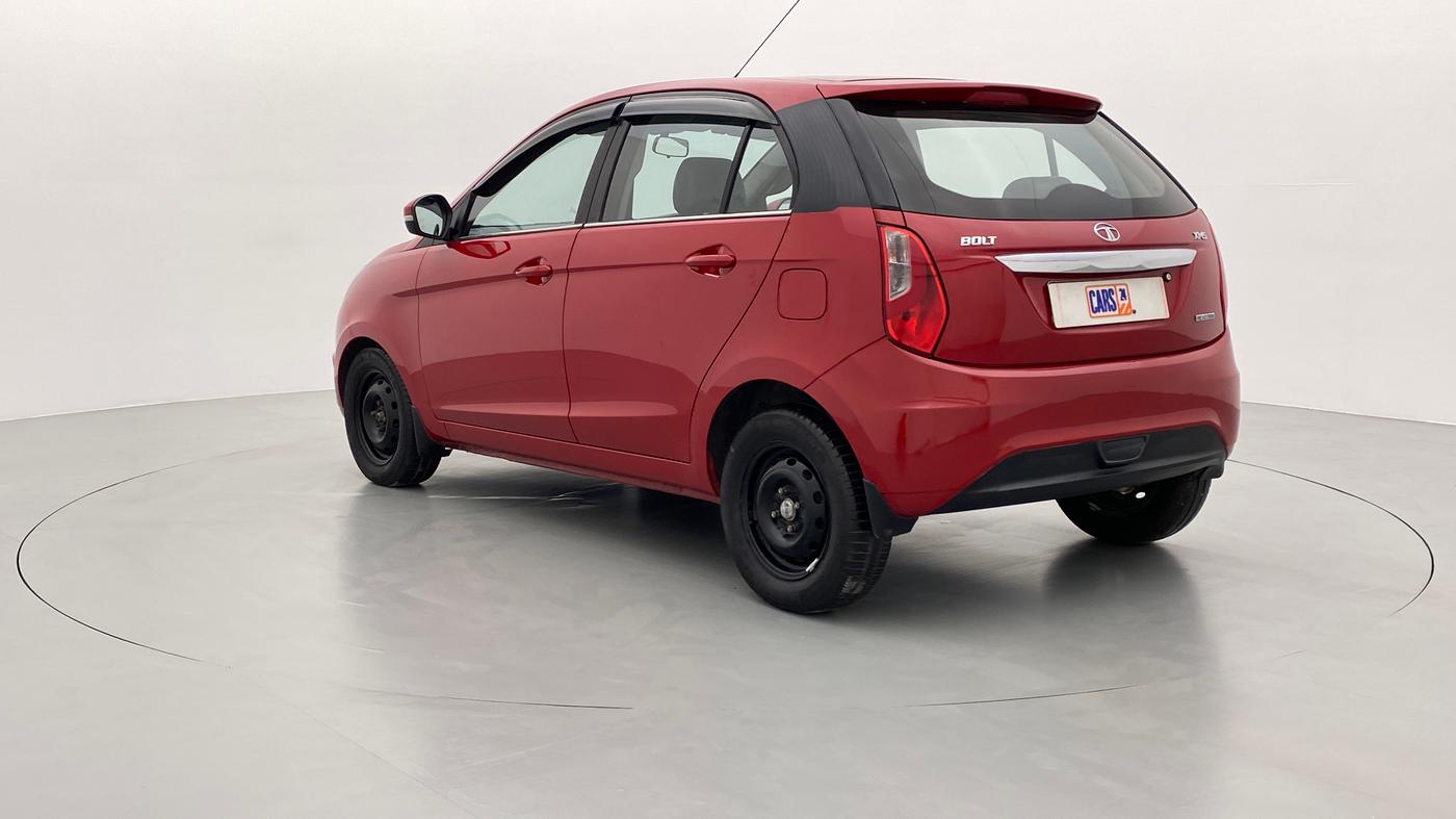 2015 Tata Bolt XMS REVOTRON, Petrol, Manual, 50,137 km, Left Back Diagonal