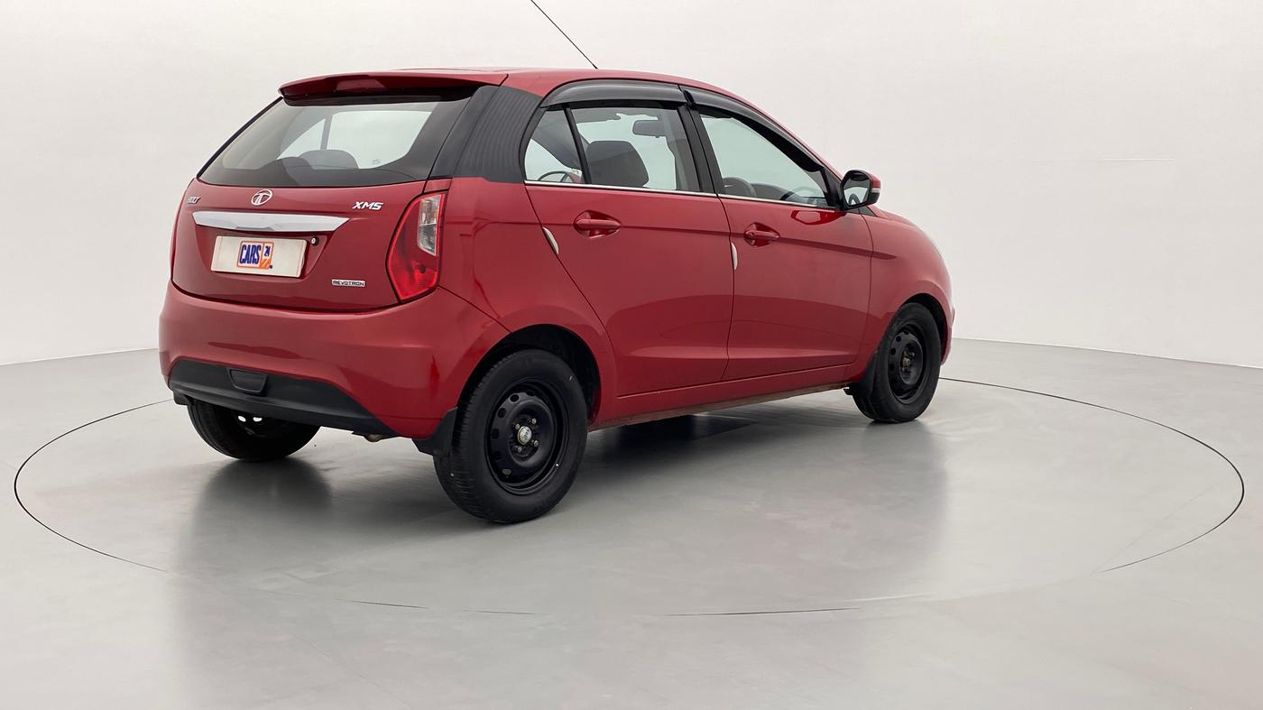 2015 Tata Bolt XMS REVOTRON, Petrol, Manual, 50,137 km, Right Back Diagonal