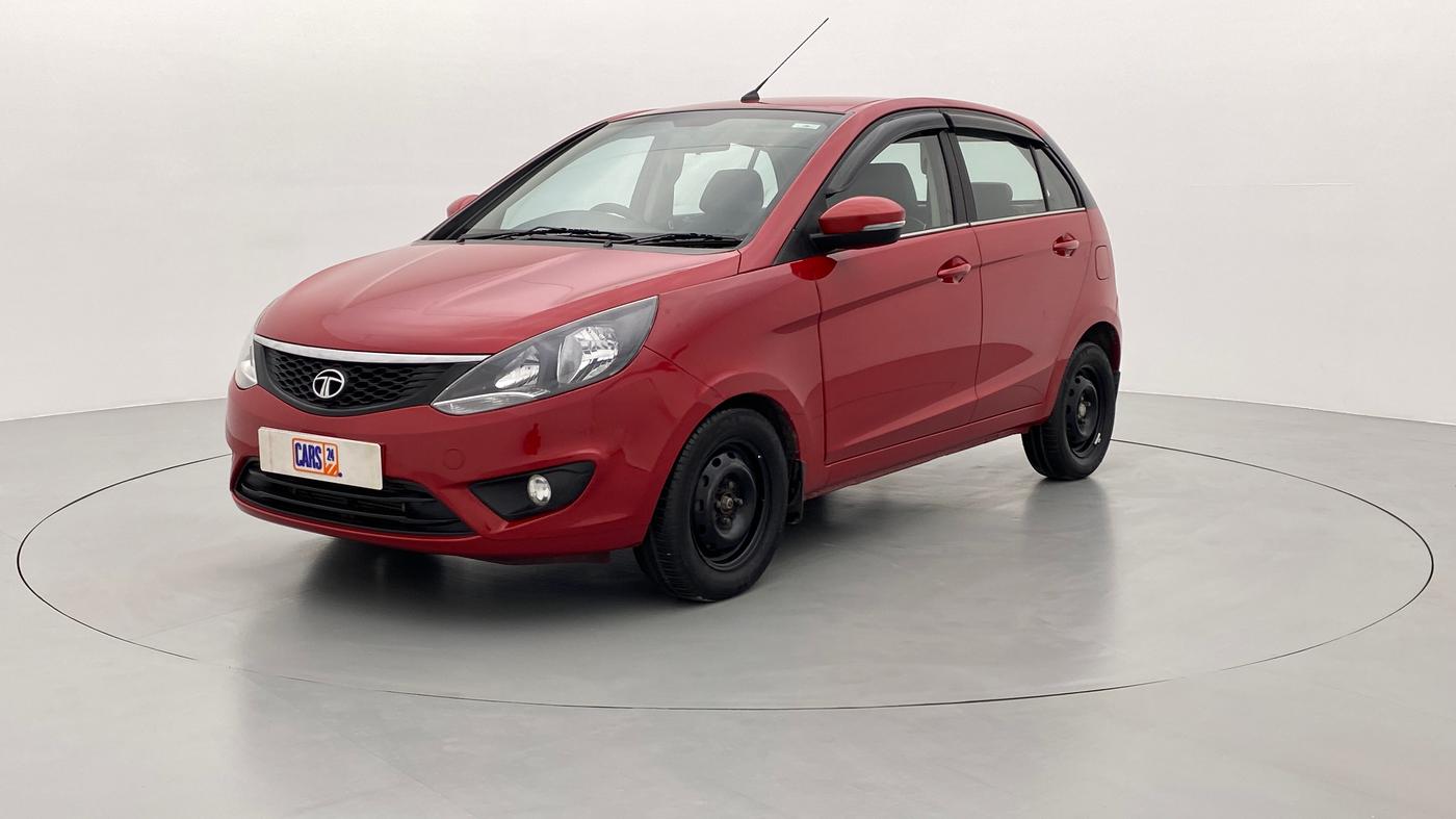 2015 Tata Bolt XMS REVOTRON, Petrol, Manual, 50,137 km, Left Front Diagonal