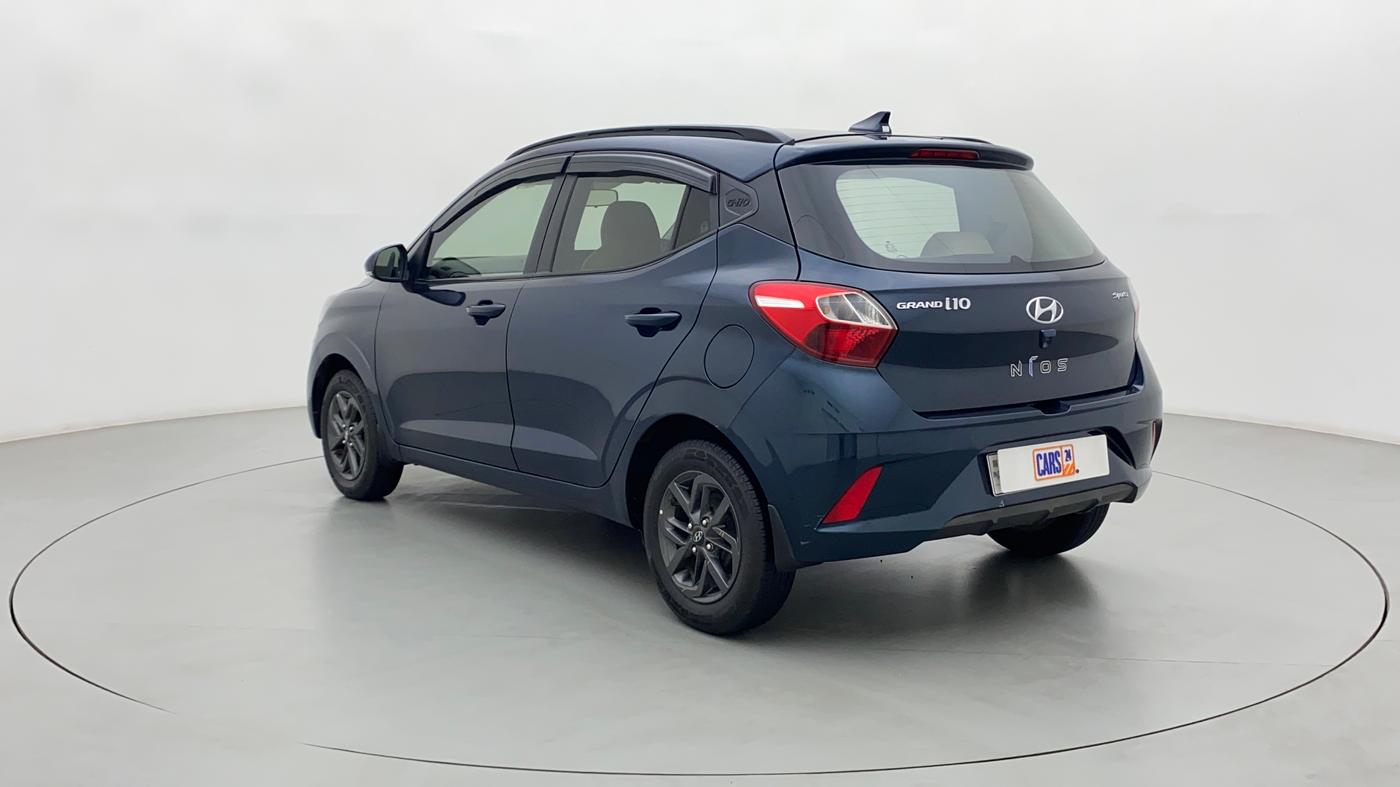 2020 Hyundai GRAND I10 NIOS SPORTZ 1.2 KAPPA VTVT, Petrol, Manual, 1,10,142 km, Left Back Diagonal