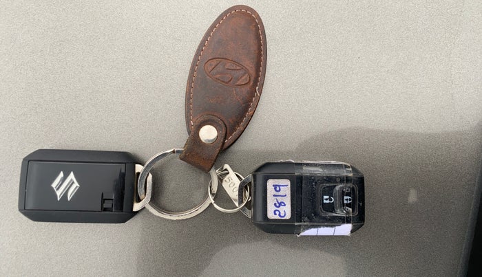 2019 Maruti Baleno ALPHA CVT PETROL 1.2, Petrol, Automatic, 12,456 km, Key Close Up