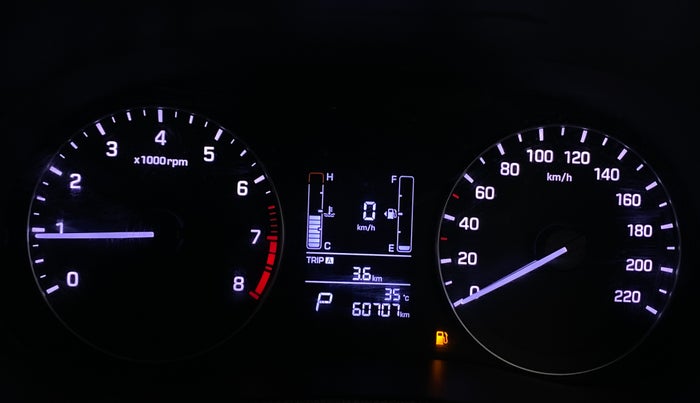 2018 Hyundai Creta SX AT 1.6 PETROL, Petrol, Automatic, 60,704 km, Odometer Image
