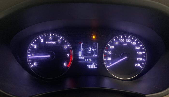 2017 Hyundai Elite i20 SPORTZ 1.2, Petrol, Manual, 79,549 km, Odometer Image