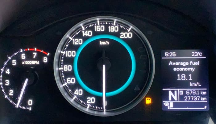 2019 Maruti IGNIS ZETA 1.2 K12 AMT, Petrol, Automatic, 27,663 km, Odometer View
