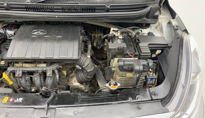 2023 Hyundai GRAND I10 NIOS ASTA AMT 1.2 KAPPA VTVT, Petrol, Automatic, 32,755 km, Engine View - Left