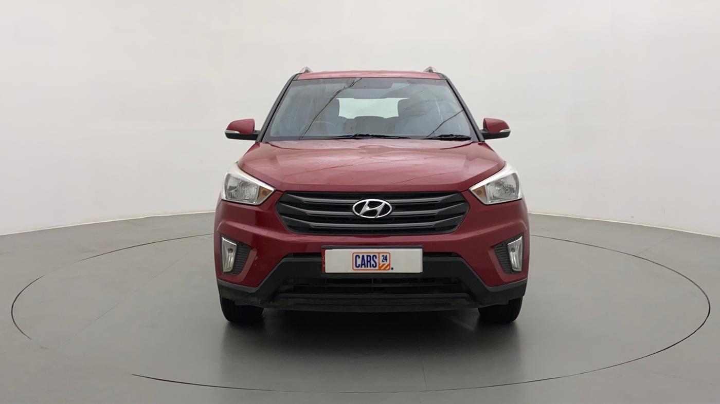 2017 Hyundai Creta E PLUS 1.6 PETROL, Petrol, Manual, 1,04,303 km, Front