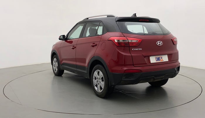 2017 Hyundai Creta E PLUS 1.6 PETROL, Petrol, Manual, 1,04,303 km, Left Back Diagonal