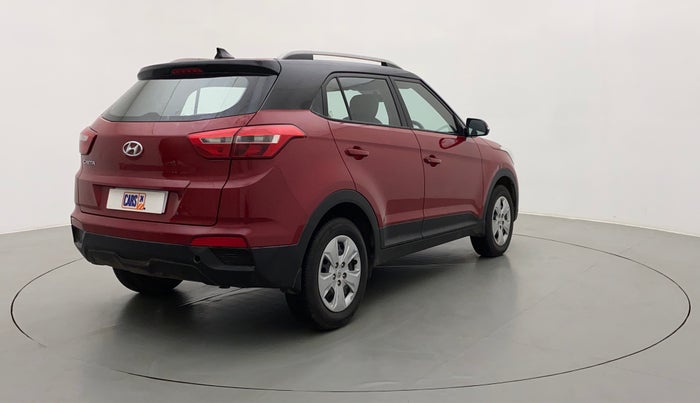 2017 Hyundai Creta E PLUS 1.6 PETROL, Petrol, Manual, 1,04,303 km, Right Back Diagonal