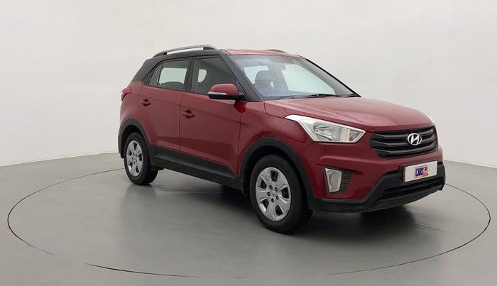 2017 Hyundai Creta E PLUS 1.6 PETROL, Petrol, Manual, 1,04,303 km, Right Front Diagonal