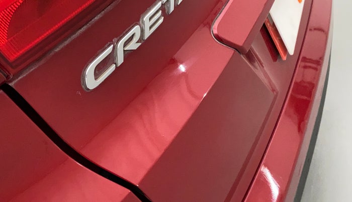 2017 Hyundai Creta E PLUS 1.6 PETROL, Petrol, Manual, 1,04,303 km, Dicky (Boot door) - Slightly dented