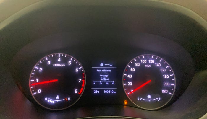 2018 Hyundai Elite i20 ASTA 1.2 (O), Petrol, Manual, 1,00,301 km, Odometer Image