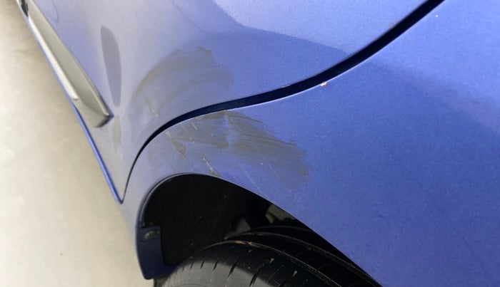 2018 Maruti Baleno ZETA PETROL 1.2, Petrol, Manual, 23,286 km, Left quarter panel - Minor scratches