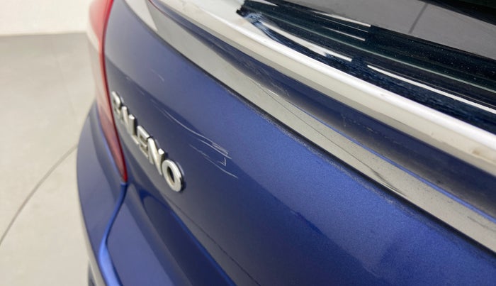 2018 Maruti Baleno ZETA PETROL 1.2, Petrol, Manual, 23,286 km, Dicky (Boot door) - Minor scratches