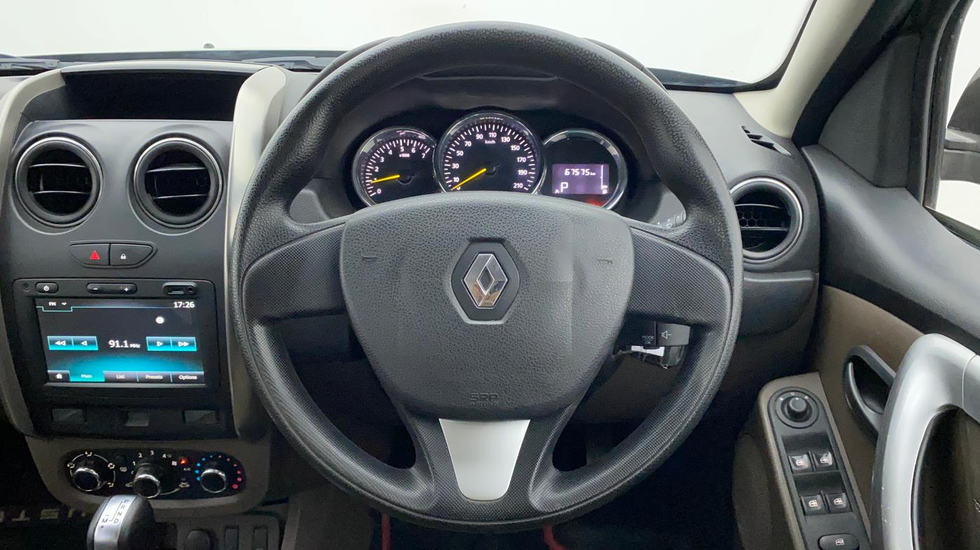 2019 Renault Duster RXS CVT, Petrol, Automatic, 67,939 km, Steering Wheel Close Up