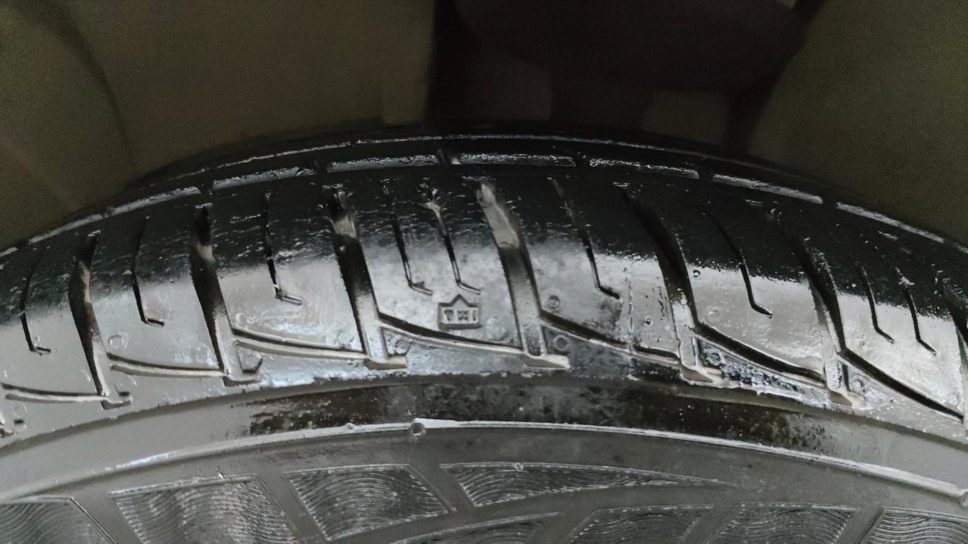 2018 Renault Duster RXS CVT, CNG, Automatic, 74,349 km, Left Front Tyre Tread