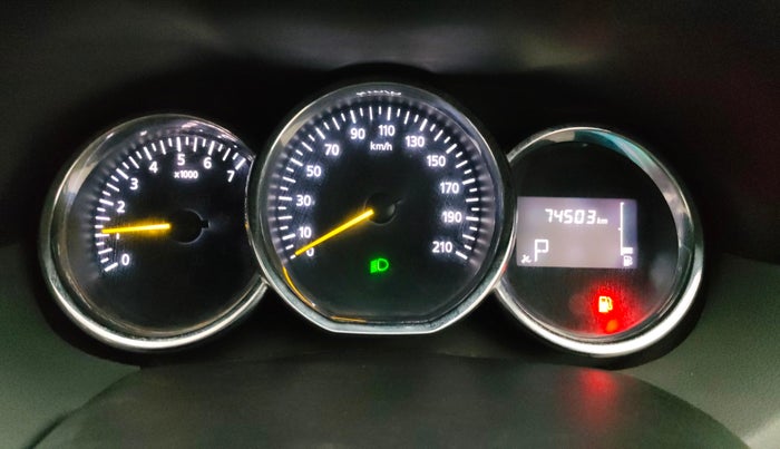 2018 Renault Duster RXS CVT, CNG, Automatic, 74,490 km, Odometer Image