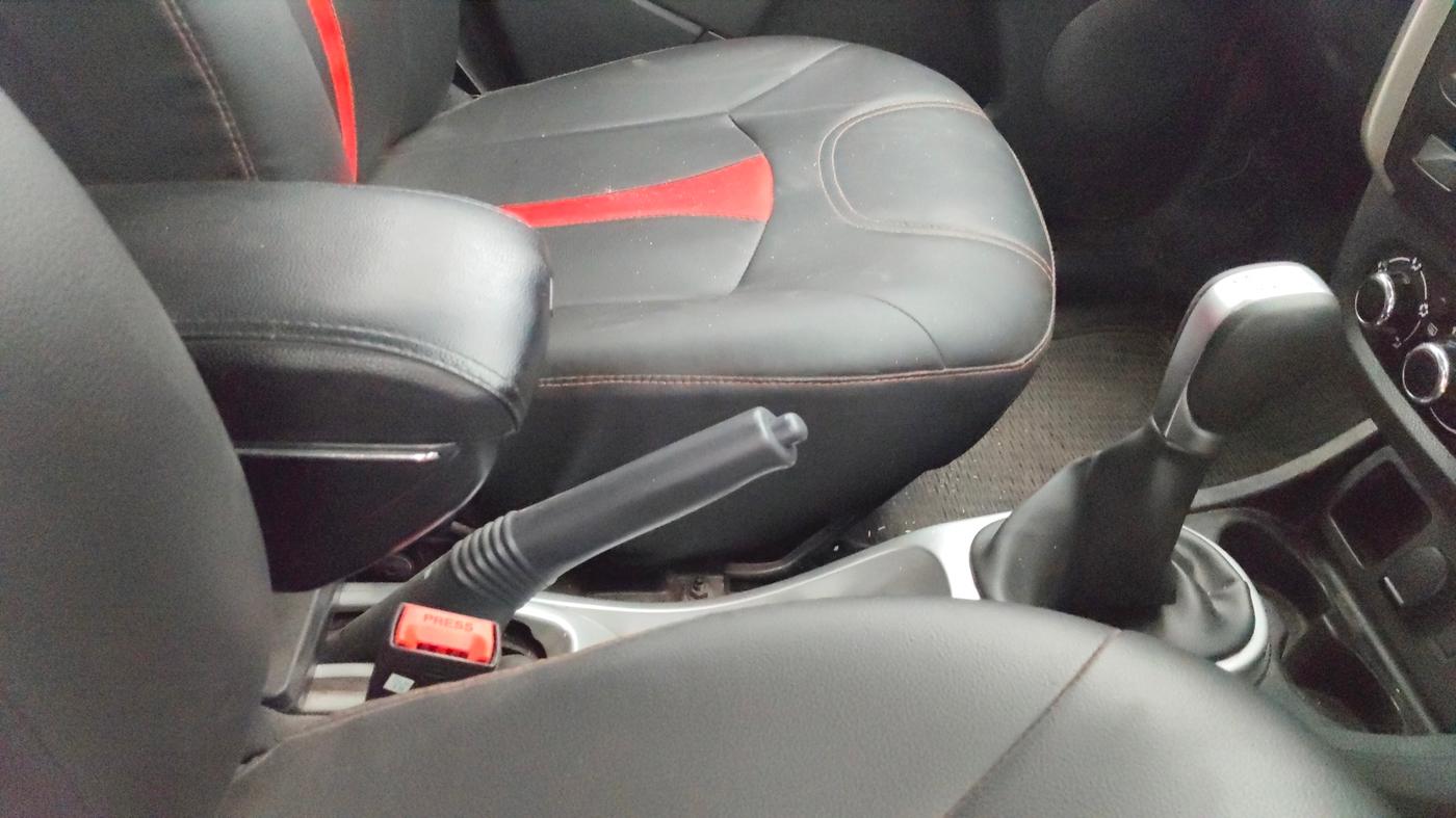 2018 Renault Duster RXS CVT, CNG, Automatic, 74,349 km, Gear Lever